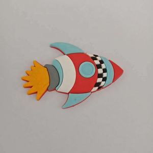 Véhicule de bande dessinée voiture aimant de réfrigérateur en caoutchouc souple l'éducation préscolaire aimant - Product Image 5