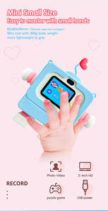 Appareil photo numérique pour enfants, jouet éducatif pour enfants, robot pour bébé, appareil photo numérique pour enfants, caméra vidéo 1080P, cadeau pour fille - Product Image 5