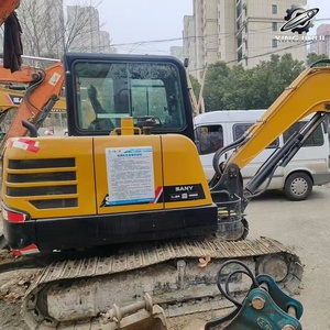 Excavatrice sur chenilles Komatsu 55 d'occasion, marque japonaise d'origine, 5,5 tonnes, petite taille - Product Image 3