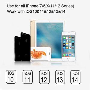 สายอะแดปเตอร์หูฟัง UUTEK 8 พิน เป็น 3.5 มม. สำหรับ <span class=keywords><strong>iPhone</strong></span> สายสัญญาณเสียง 3.5 มม. TS/TRS/<span class=keywords><strong>TRRS</strong></span> - Product Image 5