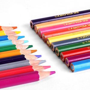 Juego de 24 Lápices de Madera para Niños al por Mayor, Lápices de Colores para Dibujo de 36 Colores, Material Escolar para Escuelas - Product Image 5