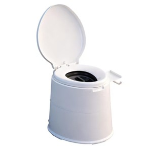 Toilettes portables, siège de toilette en plastique pour femmes enceintes, anti-odeurs, adaptées aux chambres, toilettes pour personnes âgées et adultes - Product Image 1