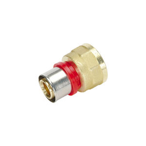 TIEMME Raccord à pression femelle haute pression droit 26X1 "filetage BSPT/NPT en plastique cuivre pour la technique de forgeage lisse à l'eau - Product Image 1