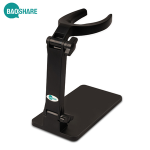 Kablosuz <span class=keywords><strong>USB</strong></span> arayüzü ABS barkod tarayıcı tutucu ile stokta süpermarket kullanımı için destek braketi standı - Product Image 3