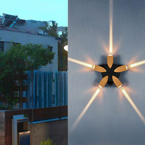 Appliques murales LED lumineuses KAIFAN pour extérieur, étanches, éclairage haut et bas, pour porche et jardin, 2W 3W 4W <span class=keywords><strong>5W</strong></span> 6W 8W, en aluminium - Product Image 3