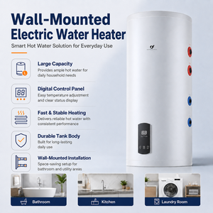 <span class=keywords><strong>Chauffe</strong></span>-<span class=keywords><strong>eau</strong></span> électrique mural à accumulation domestique 100L <span class=keywords><strong>150L</strong></span> pour salle de bain, <span class=keywords><strong>prix</strong></span> usine - Product Image 6