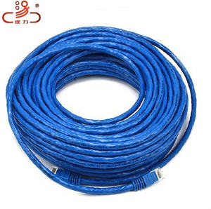 Cable de red sin blindaje UTP 4 pares 7*0,16mm <span class=keywords><strong>BC</strong></span>/CCA Cat6 RJ45 Cable de puente 1m/2m/3m/5M Opciones de longitud Cables de comunicación - Product Image 4