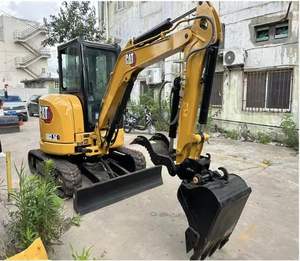 Mini pelleteuse d'occasion Caterpillar 303.5E avec Epa et accessoire 3.5T excavatrice compacte basse heure utilisée pour les travaux de jardinage agricole - Product Image 3