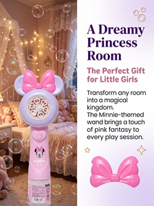 Jouet à bulles lumineux LED 6 trous Mickey <span class=keywords><strong>Minnie</strong></span> Jeu d'extérieur pour enfants 6 - Product Image 3