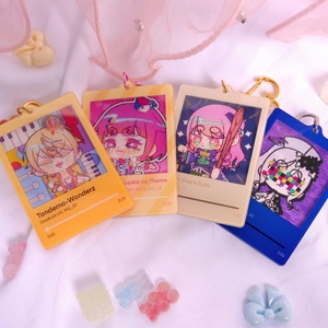 OEM ODM Présentoir <span class=keywords><strong>en</strong></span> acrylique lenticulaire double face 2,5 cm, Charm animé <span class=keywords><strong>en</strong></span> acrylique Project Sekai Song Charm Pjsk Song - Product Image 1