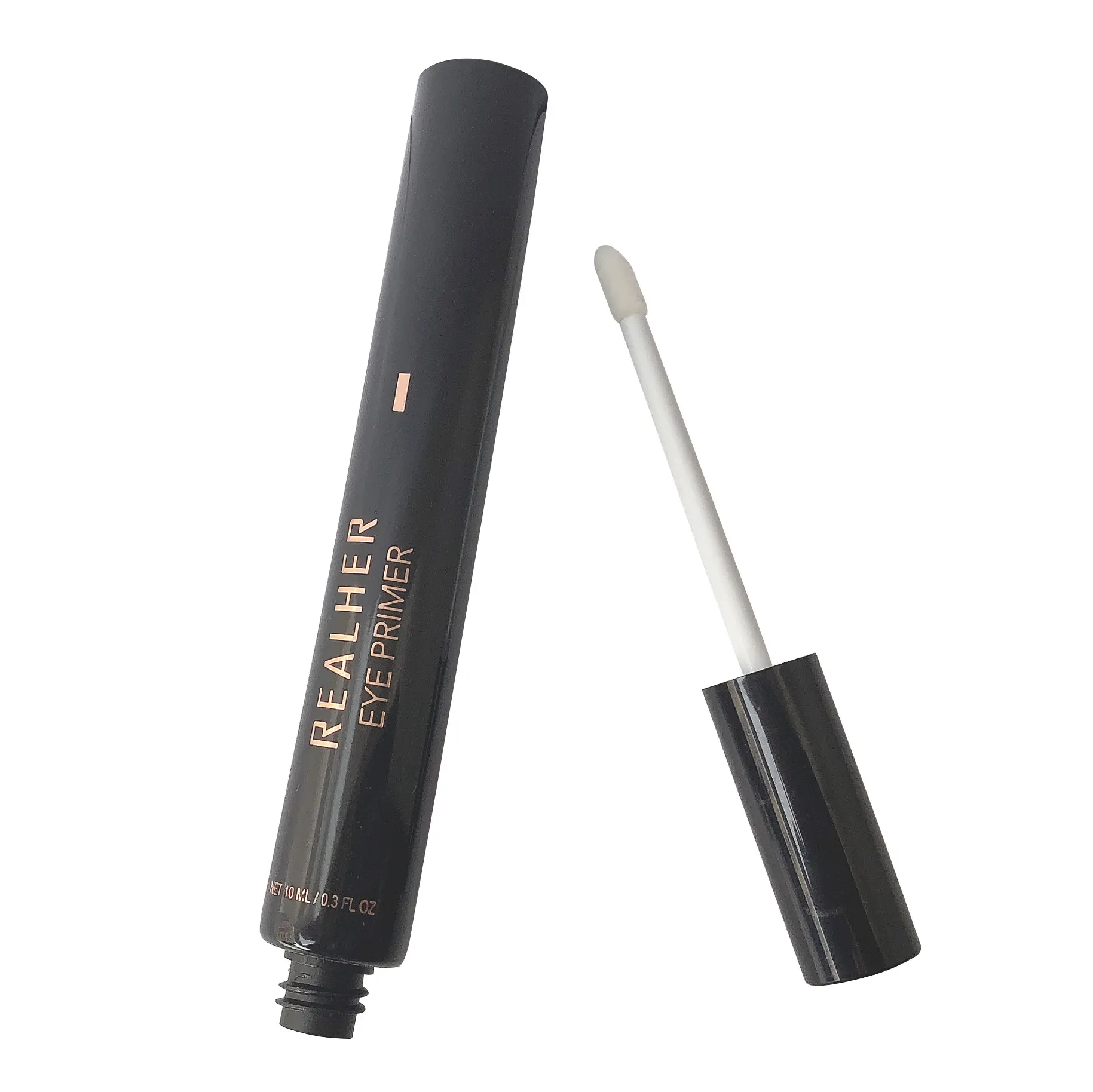 Factory Price Custom sugarcane 10ml black lip gloss tube packaging custom PE tube container for lipstick