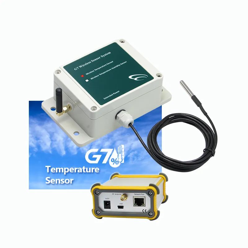 Peralatan jaringan nirkabel sensor lingkungan zigbee rumah kaca monitor suhu ruangan