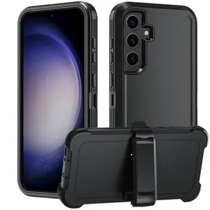 GSCASE sağlam kemer klipsi ağır arka kapak kılıf cep telefonu kılıfları iPhone XR X XS MAX 15 14 13 12 Pro Max