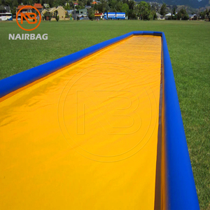 Lớn Trượt N Trượt <span class=keywords><strong>Inflatable</strong></span> Hai Làn Đường Trượt Các Thành Phố Ngoài Trời Trò Chơi Thể Thao Công Viên Nước Khổng Lồ Trượt Và Trượt Cho Trẻ Em - Product Image 4