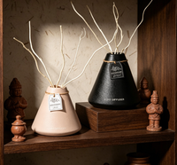 Nouveau diffuseur de parfum en verre pour huiles essentielles, bougie parfumée longue durée sans flamme, encens, traitement et personnalisation des fragrances