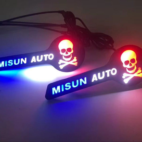 Custom 3D RGB Flow Series LED Badges for Cars New Condition Auto Logos LED Grill Emblems for Car