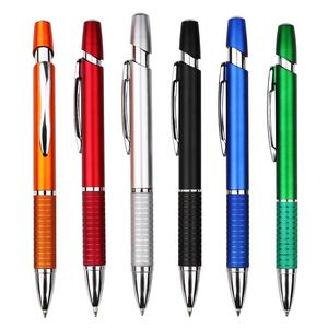 Non-Slip Grid Grip Aluminum Click <b>Ballpoint</b> <b>Pen</b>, Metal Retractable <b>Pen</b> Custom Logo for Business Trade Show Promotional Gift - Product Image 1