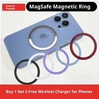 Disque magnétique Magsafe avec adhésif pour support de téléphone portable en fer