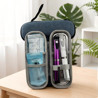 Bolsa Refrigerante Portátil para Insulina KQ, Multicolor, Mini, de EVA, con Paquete de Hielo, Bolsa Térmica Médica para Viajes y Almacenamiento de Medicamentos al Aire Libre