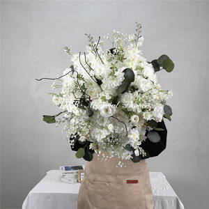 ช่อดอกกุหลาบประดิษฐ์ขนาดใหญ่ DKB สำหรับตกแต่งงานแต่งงาน - Product Image 5