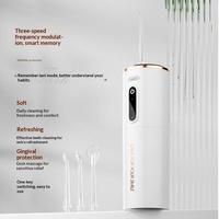 Hydropulseur dentaire sans fil, irrigateur buccal, hydropulseur dentaire électrique portable ultra