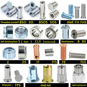 स्टेनलेस स्टील स्व जकड़ना बांधनेवाला पदार्थ स्व जकड़ना स्टड अखरोट गतिरोध - Product Image 4
