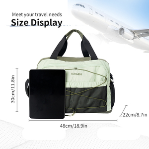 Sac de week-end athlétique <span class=keywords><strong>Old</strong></span> School avec disposition multi-compartiments, charme nostalgique pour les séances de sport et les voyages de loisirs - Product Image 4