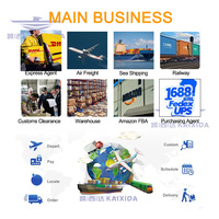 Services logistiques porte-à-porte DHL UPS FedEx Agent d'expédition aérienne et express pour la Chine, les États-Unis, le Royaume-Uni, les Émirats arabes unis, Israël Transitaire avec DDP