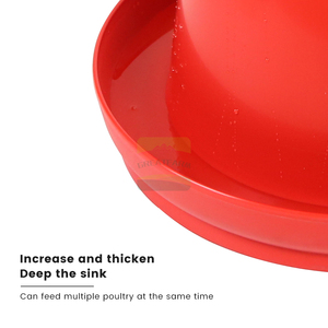 Distributeur d'eau <span class=keywords><strong>Plasson</strong></span> en plastique rouge automatique de haute qualité Buveur de nouvel état pour poulet - Product Image 4