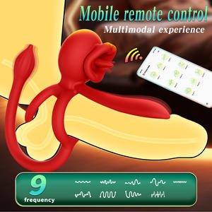 Controle la vibración del anillo de esperma masculino, cargue la próstata y use un dispositivo de masaje para las relaciones sexuales - Product Image 3