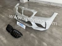 Bumper Depan Mobil Berkualitas Tinggi dengan Grille Facelift Upgrade Body Kit M2C Cocok untuk BMW E90 LCI Bodykit Bahan PP