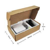 Lector RFID Integrado de Largo Alcance Vanch 4dBi UHF para Control de Acceso, Seguimiento de Activos y Estacionamiento, Frecuencia 860-960MHz, Material ABS