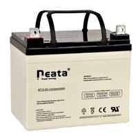 Batterie de stockage AGM à cycle profond de 12 volts Batterie plomb-acide AGM solaire de 12 V et 33Ah