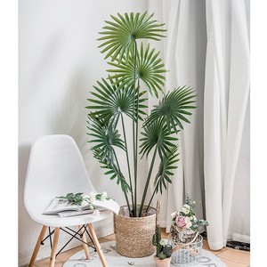 Planta Artificial en <span class=keywords><strong>Maceta</strong></span> <span class=keywords><strong>de</strong></span> Plástico para Interiores, Decoración <span class=keywords><strong>de</strong></span> Oficina, Boda, Hogar, Plantas Falsas, Vegetación Artificial - Product Image 1