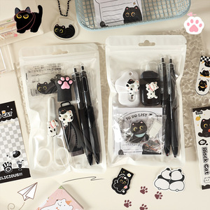Set di Cancelleria a Forma di Zampa di Gatto, Penne Gel, Forbici, Nastro Correttore, Materiale Scolastico per Bambini, Regali per il Ritorno a Scuola - Product Image 5