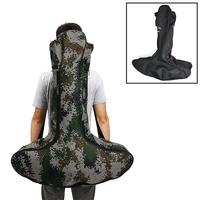 Étui de transport rembourré léger et robuste pour arbalète, camouflage, avec sangles réglables, porte-flèches et accessoires