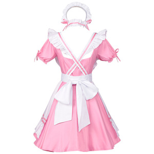 Vestido Miracle Warm C para niña, disfraz de sirvienta, talla grande, japonés, lindo, blanco y negro - Product Image 2
