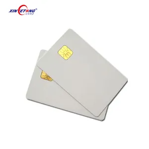 Atacado personalizado Branco em branco Inkjet PVC ID Card com SLE4428 Chip Contato Smart IC Card Inkjet Imprimível