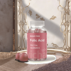 วิตามินเสริมอาหารยี่เฉา วิตามินโฟลิก แอซิด แบบกัมมี่ ปราศจากน้ำตาล วิตามินก่อนคลอดแบบกัมมี่ - Product Image 3