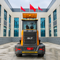 Mini-chargeuse sur pneus BLT, chargeuse frontale avec moteur diesel, garantie 1 an pour la construction, les carrières et l'agriculture