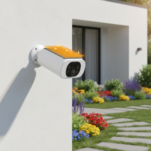 Caméra <span class=keywords><strong>Anran</strong></span> intérieure/extérieure 3MP, alimentée par énergie solaire, sans fil, audio bidirectionnel, micro intégré, accès à distance, contrôle vidéo, détection de mouvement, WiFi - Product Image 5
