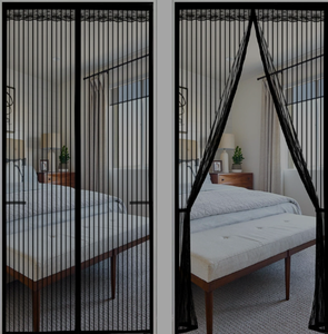 Mosquitera Magnética de Verano, Diseño Moderno, para Puerta de Patio, Imanes Duraderos, Malla de Poliéster Económica, Resistente al Fuego - Product Image 2