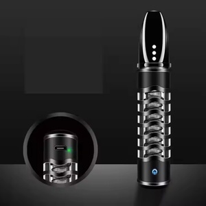 Mini encendedor electrónico y cenicero para coche con carga USB, estuche para cigarrillos sin cenizas, encendedor para personas con pocos hábitos, sin humo, sin función de expulsión de cenizas - Product Image 5