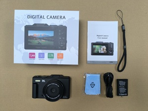 Máy ảnh kỹ thuật số 5K cho máy ảnh 75mp retro nhỏ gọn trên youtube với Màn hình lật 3 "180 ° và <span class=keywords><strong>zoom</strong></span> kỹ thuật số 18x - Product Image 6