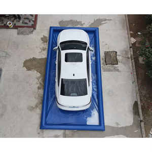 EJIA L6.5MxW3.5M Wash Mat SUV y camión Heavy Duty <span class=keywords><strong>Garage</strong></span> Inflable Floor Mat Outdoor Car Wash Mat - Product Image 5