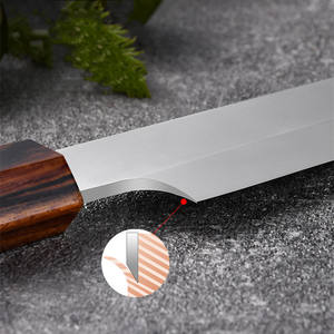 Cuchillo de jamón de acero inoxidable de alta calidad, cocina japonesa, Chef, Sashimi, <span class=keywords><strong>cuchillos</strong></span> de Sushi, rebanar salmón, <span class=keywords><strong>cuchillos</strong></span> de cocina, herramientas de corte - Product Image 3