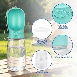 Wholesale <b>Hot</b> for Walking Portable Plastic Travel Recycling Dispenser Pet <b>Dog</b> <b>Water</b> <b>Bottle</b> - Product Image 3