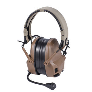 नई आगमन 22 डीबी इलेक्ट्रॉनिक सामरिक सुनवाई सुरक्षा हेडफ़ोन वायरलेस माइक्रोफोन विरोधी शोर पिकअप इयरमफ - Product Image 2