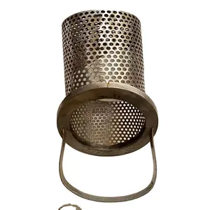 Custom Stainless Steel Wire Mesh Fabricated Basket Filter Strainers