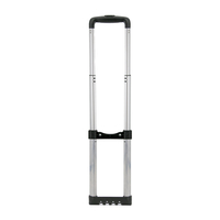 Pièces de rechange pour bagages : Poignée de valise rétractable et réglable en aluminium léger, classique, pour la vente en gros